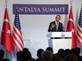 Президент США Барак Обама на саммите G20 в Турции Президент США Барак Обама на саммите G20 в Турции