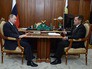 Президент России Владимир Путин и губернатор Астраханской области Александр Жилкин во время встречи в Кремле Президент России Владимир Путин и губернатор Астраханской области Александр Жилкин во время встречи в Кремле