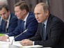Президент России Владимир Путин во время заседания в Нижнем Тагиле Президент России Владимир Путин во время заседания в Нижнем Тагиле