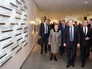 Президент России Владимир Путин и председатель правительства России Дмитрий Медведев на церемонии открытия Президентского центра Бориса Ельцина в Екатеринбурге Президент России Владимир Путин и председатель правительства России Дмитрий Медведев на церемонии открытия Президентского центра Бориса Ельцина в Екатеринбурге