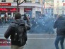 Акция протеста в Париже Акция протеста в Париже