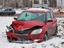 Автомобиль Иерея Иоанна Петунова на месте гибели пешехода Автомобиль Иерея Иоанна Петунова на месте гибели пешехода