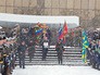 Жители Липецка во время церемонии прощания с героем России подполковником Воздушно-космических сил России Олегом Пешковым, погибшем в Сирии Жители Липецка во время церемонии прощания с героем России подполковником Воздушно-космических сил России Олегом Пешковым, погибшем в Сирии