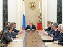 Владимир Путин провёл совещание с постоянными членами Совета Безопасности Владимир Путин провёл совещание с постоянными членами Совета Безопасности