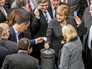 Ангела Меркель принимает участие в голосавание в парламенте за начало военной операции в Сирии Ангела Меркель принимает участие в голосавание в парламенте за начало военной операции в Сирии