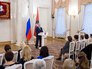 Мэр Москвы Сергей Собянин во время вручения государственных наград Российской Федерации и премий Москвы группе выдающихся жителей столицы Мэр Москвы Сергей Собянин во время вручения государственных наград Российской Федерации и премий Москвы группе выдающихся жителей столицы