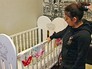 Детская кроватка в доме погибшей пациентки туапсинского роддома Детская кроватка в доме погибшей пациентки туапсинского роддома
