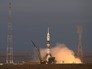 Старт ракеты-носителя "Союз-ФГ" с пилотируемым кораблем "Союз ТМА-19М" с космодрома Байконур Старт ракеты-носителя "Союз-ФГ" с пилотируемым кораблем "Союз ТМА-19М" с космодрома Байконур