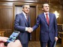 Председатель Госдумы Рф Сергей Нарышкин и член Комиссии Нацсобрания по международным делам, сопредседателель Ассоциации "Франко-Российский диалог" Тьерри Мариани Председатель Госдумы Рф Сергей Нарышкин и член Комиссии Нацсобрания по международным делам, сопредседателель Ассоциации "Франко-Российский диалог" Тьерри Мариани