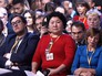 Журналисты на большой пресс-конференции президента России Владимира Путина Журналисты на большой пресс-конференции президента России Владимира Путина