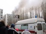 Пожар в разрушенном в результате взрыва бытового газа многоэтажном доме в Волгограде Пожар в разрушенном в результате взрыва бытового газа многоэтажном доме в Волгограде