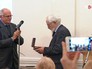 Никита Михалков вручают Василию Ливанову медаль Сергея Михалкова Никита Михалков вручают Василию Ливанову медаль Сергея Михалкова