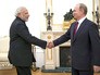Президент России Владимир Путин и премьер-министр Индии Нарендра Моди Президент России Владимир Путин и премьер-министр Индии Нарендра Моди
