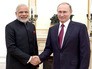 Президент России Владимир Путин и премьер-министр Индии Нарендра Моди Президент России Владимир Путин и премьер-министр Индии Нарендра Моди