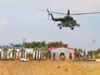 Вертолет ВКС России над авиабазой в Сирии Вертолет ВКС России над авиабазой в Сирии