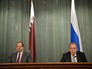 Глава МИД Катара Халед Бен Мухаммед Аль-Атыйи и глава МИД России Сергей Лавров Глава МИД Катара Халед Бен Мухаммед Аль-Атыйи и глава МИД России Сергей Лавров
