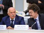 Председатель Союза кинематографистов России, кинорежиссёр Никита Михалков и координатор общественного движения «Архнадзор» Константин Михайлов Председатель Союза кинематографистов России, кинорежиссёр Никита Михалков и координатор общественного движения «Архнадзор» Константин Михайлов