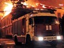 Пожарные на месте возгорания в санатории ФСБ Пожарные на месте возгорания в санатории ФСБ