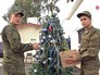 Российские военные на авиабазе в Сирии готовятся к новому году Российские военные на авиабазе в Сирии готовятся к новому году