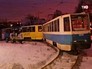 Стоящие без электричества трамваи в Нижнем Новгороде Стоящие без электричества трамваи в Нижнем Новгороде