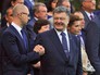 Президент Украины Петр Порошенко и премьер-министр Арсений Яценюк Президент Украины Петр Порошенко и премьер-министр Арсений Яценюк