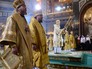 Патриарх Московский и всея Руси Кирилл во время Рождественского богослужения в храме Христа Спасителя в Москве Патриарх Московский и всея Руси Кирилл во время Рождественского богослужения в храме Христа Спасителя в Москве