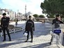 Полиция Турции на месте происшествия в Стамбуле Полиция Турции на месте происшествия в Стамбуле