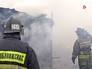 Пожарные Московской области на месте возгорания Пожарные Московской области на месте возгорания
