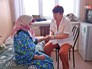 Жительница скита старообрядцев в Хакасии Агафья Лыкова в больницt Жительница скита старообрядцев в Хакасии Агафья Лыкова в больницt