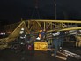 Сотрудники МЧС РФ ликвидируют последствия падения башенного крана в Омске Сотрудники МЧС РФ ликвидируют последствия падения башенного крана в Омске