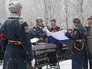 Церемония прощания с героем России подполковником ВКС России Олегом Пешковым, погибшем в Сирии Церемония прощания с героем России подполковником ВКС России Олегом Пешковым, погибшем в Сирии