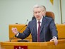 Мэр Москвы Сергей Собянин выступает с годовым отчетом о результатах деятельности правительства Москвы в Мосгордуме Мэр Москвы Сергей Собянин выступает с годовым отчетом о результатах деятельности правительства Москвы в Мосгордуме