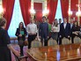 Студенты отмечают в Московской Мэрии Студенты отмечают в Московской Мэрии
