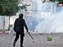 Уличные столкновения с полицией в Египте Уличные столкновения с полицией в Египте