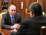 Президент России Владимир Путин и министр экономического развития Алексей Улюкаев Президент России Владимир Путин и министр экономического развития Алексей Улюкаев