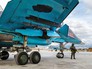 Истребители Су-34 авиационной группировки ВКС России Истребители Су-34 авиационной группировки ВКС России