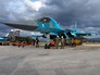 Истребитель Су-34 авиационной группировки ВКС России Истребитель Су-34 авиационной группировки ВКС России