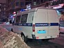 Машина полиции на месте происшествия в Москве Машина полиции на месте происшествия в Москве