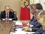 Президент России Владимир Путин на совещании с членами Правительства РФ Президент России Владимир Путин на совещании с членами Правительства РФ