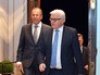 Главы МИД Германии и России Франк-Вальтер Штайнмайер и Сергей Лавров Главы МИД Германии и России Франк-Вальтер Штайнмайер и Сергей Лавров