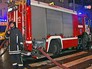 Пожарные расчеты на месте возгорания Пожарные расчеты на месте возгорания