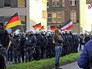 Полиция Германии во время митинга Полиция Германии во время митинга