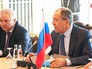 Глава МИД России Сергей Лавров во время двусторонней встречи в Мюнхене Глава МИД России Сергей Лавров во время двусторонней встречи в Мюнхене