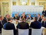 Сергей Лавров, Федерика Могерини и Джон Керри на переговорах по поддержке Сирии Сергей Лавров, Федерика Могерини и Джон Керри на переговорах по поддержке Сирии