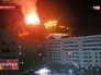 Пожар в строящемся небоскрёбе Абу-Даби-Плаза в Астане Пожар в строящемся небоскрёбе Абу-Даби-Плаза в Астане