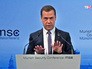 Председатель правительства РФ Дмитрий Медведев выступает на Мюнхенской конференции по вопросам политики безопасности Председатель правительства РФ Дмитрий Медведев выступает на Мюнхенской конференции по вопросам политики безопасности