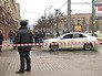 Полицейское оцепление на месте происшествия в Москве Полицейское оцепление на месте происшествия в Москве