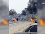 Последствия взрыва у поста ДПС в Дагестане Последствия взрыва у поста ДПС в Дагестане
