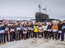 Школьники посетили ракетный крейсер "Брянск" Школьники посетили ракетный крейсер "Брянск"