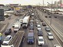 Автомобильная пробка на МКАД Автомобильная пробка на МКАД